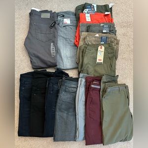 Men’s cargo shorts & jeans